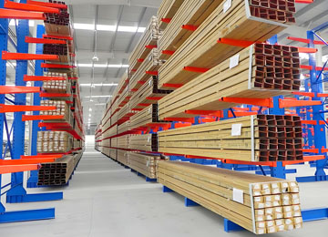 鋁材懸臂貨架有幾種存取貨方式？【易達(dá)貨架】