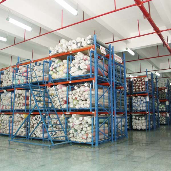 長(zhǎng)卷布匹貨架